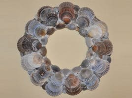 Scallop Shell Wreath | Nantucket, MA