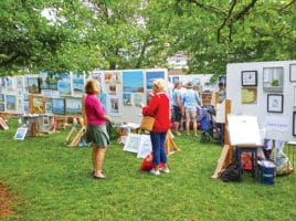 Sidewalk Art Show | Nantucket, MA