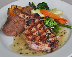 Grilled Center Cut Pork Chop