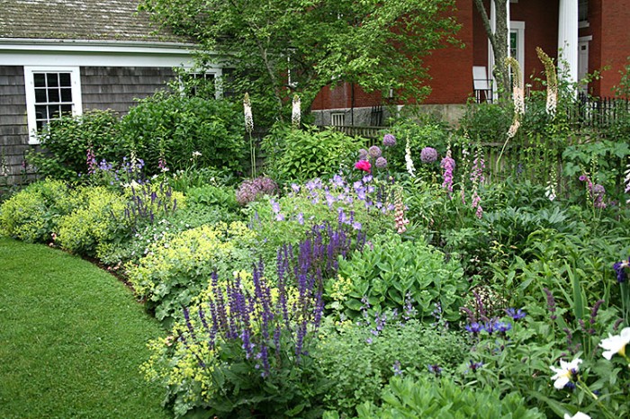 A Rare View of Private Gardens - Yesterdays Island, Todays Nantucket