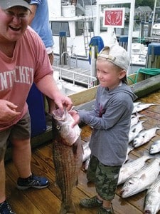 Robson Reed with his big fish.