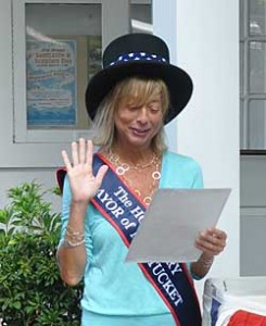 Fifi Greenberg, Nantucket's first Honorary Mayor