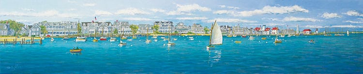 Nantucket Harbor Panorama | G.S. Hill