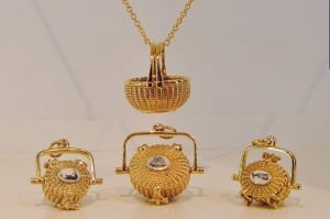 Pageo Jewelers | Gold Nantucket Lightship Baskets | Nantucket | MA