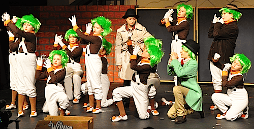 More than 90 island children ages 6 to 14 are performing in a production of Willy Wonka Kids.