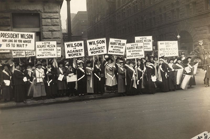 Suffragett Demonstration