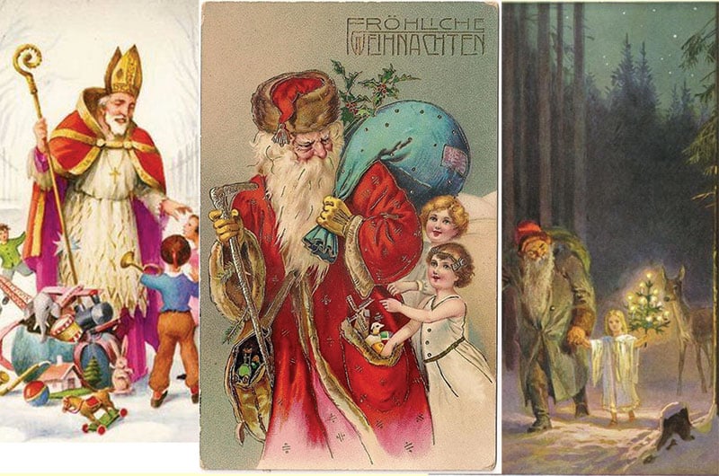 Antique German Santas