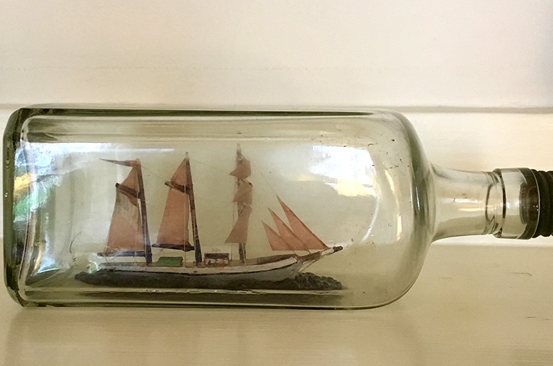 Ship in a bottle