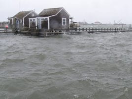 Flooding on Nantucket