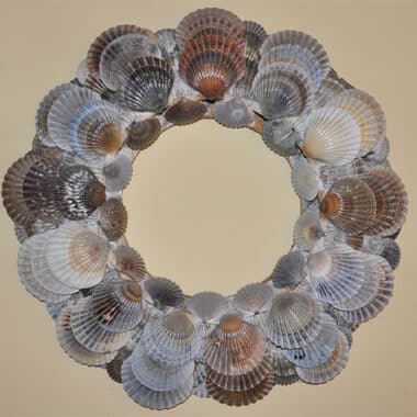 Scallop Shell Wreath | Nantucket, MA