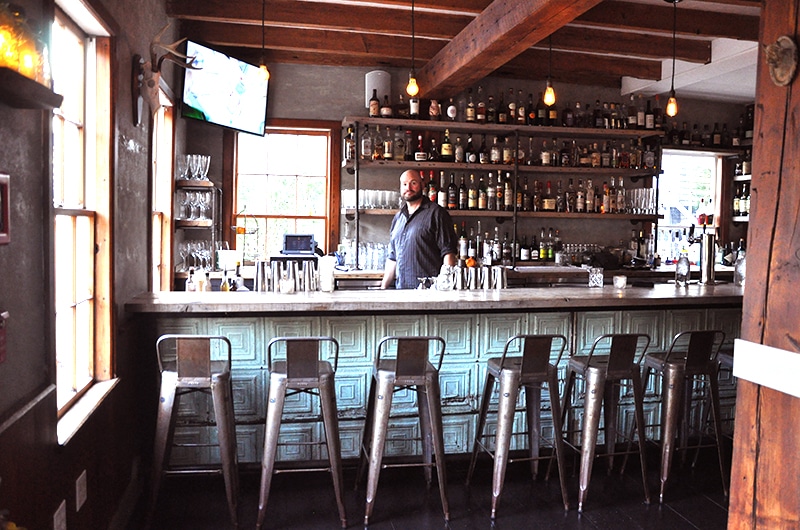 Proprietors bar + table | Nantucket, MA