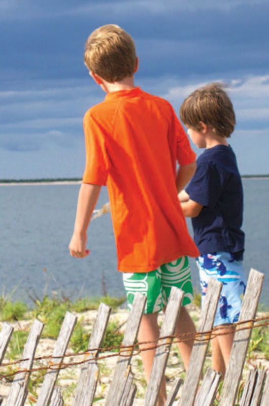 boys on beach | Nantucket, MA