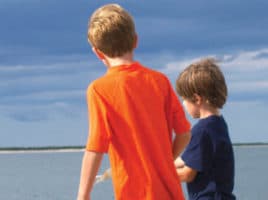 boys on beach | Nantucket, MA
