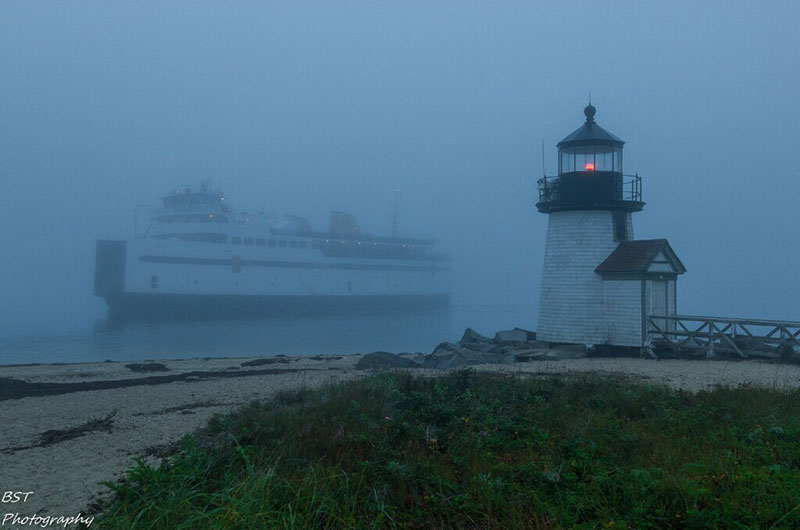 Foggy boat | Nantucket, MA