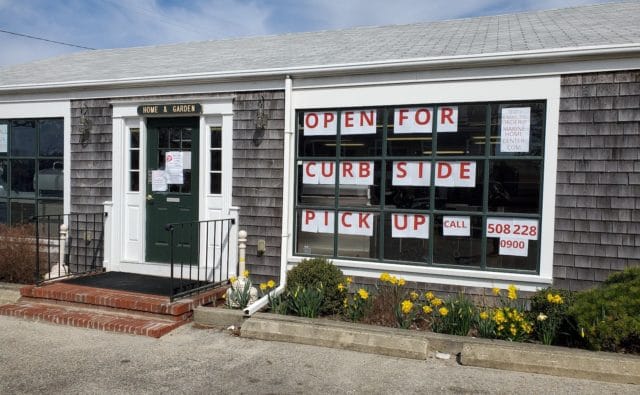 Curbside Pickup on Nantucket Island