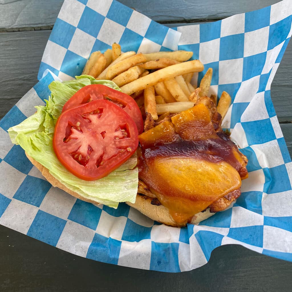 Chicken Teriyaki Sandwich - Easy Street Cantina