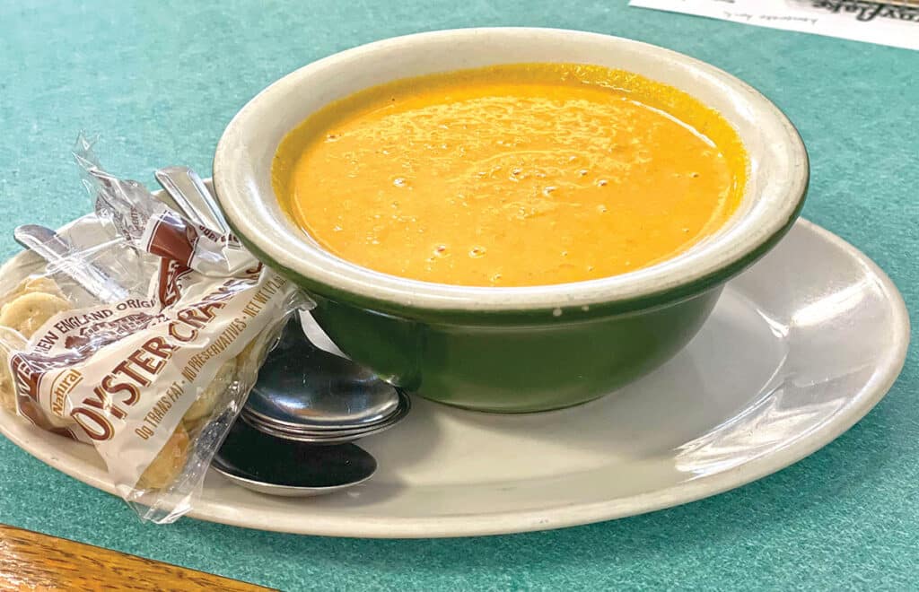Downyflake - Cream of Carrot-Ginger Soup
