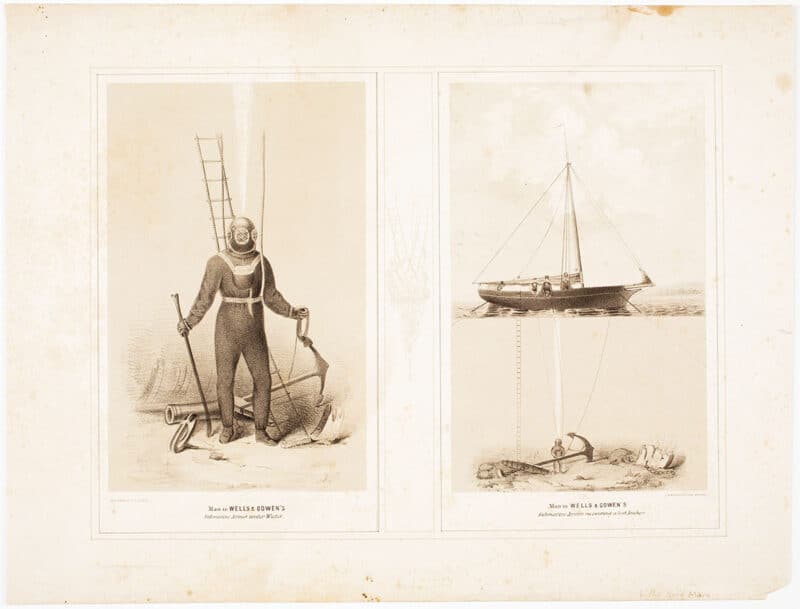 J.H. Bufford lithographs, Boston, MA c. 1855 courtesy of American Antiquarian Society