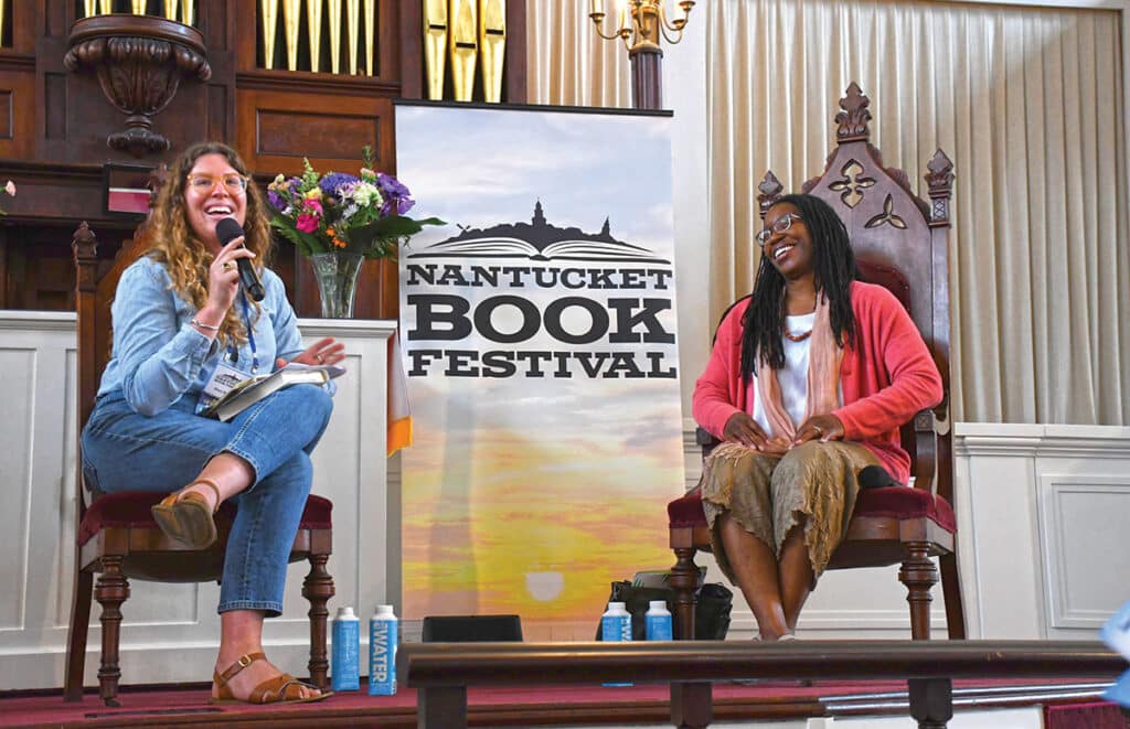 Nantucket Book Festival; Mary Bergman and Tiya Miles