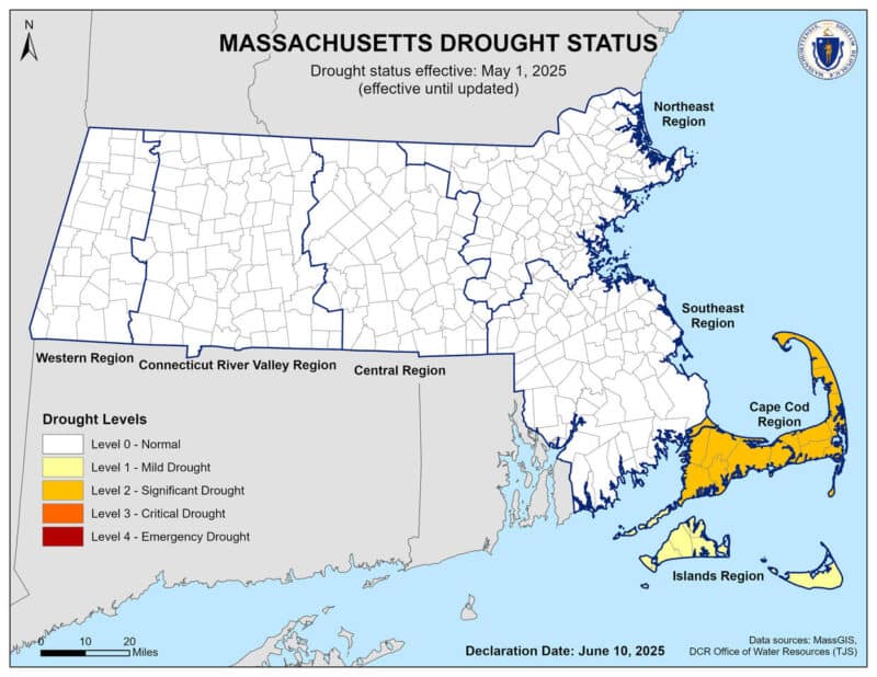 Nantucket drought water conservation