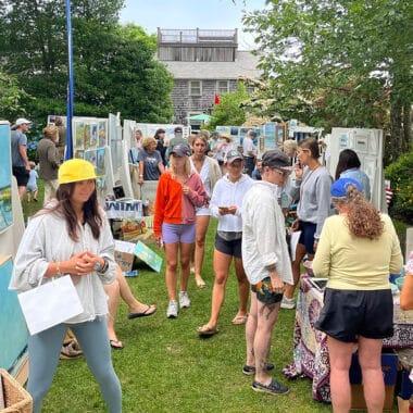 Nantucket Sidewalk Art Show 2025