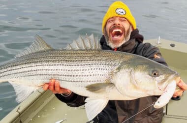 Nantucket striped bass fishing story by Steve Tuna Tornovish