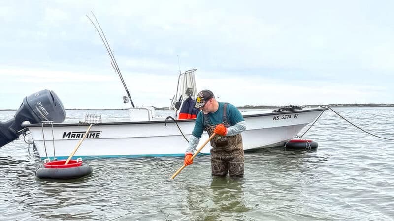 Nantucket quahogging adventure in Madaket harbor by Steve Tuna Tornovish