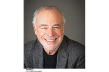 Richard Russo speaking at Nantucket Book Festival event