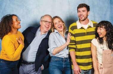 Cast performance of Eureka Day at Theatre Workshop of Nantucket